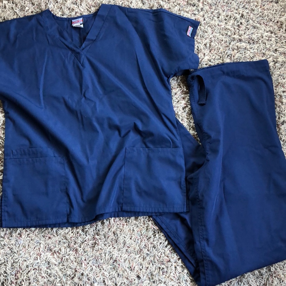 Cherokee Navy Scrub Set